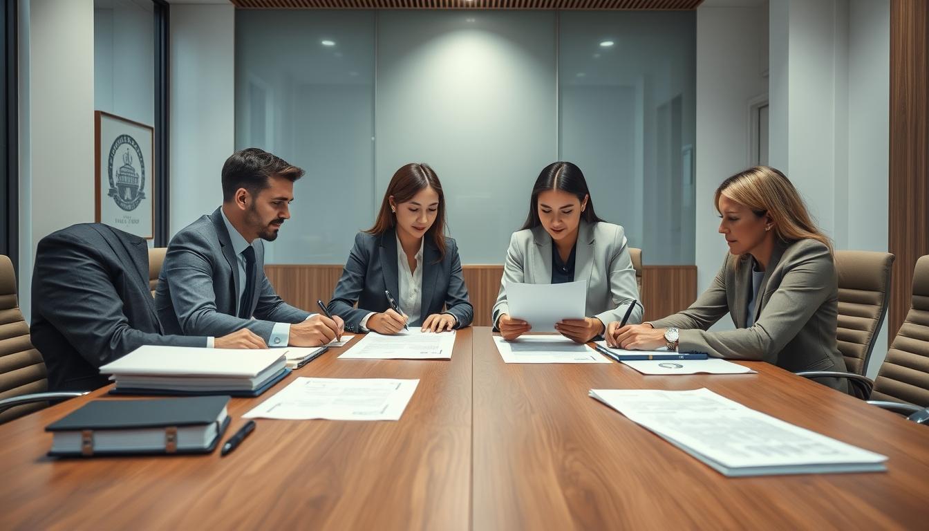 Property settlement documents and transfer review